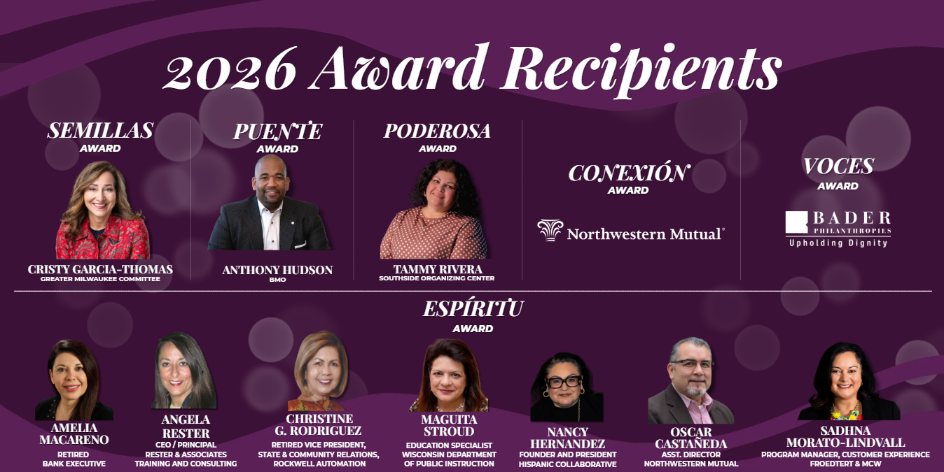 2026 Ascénto Gala Award Recipients